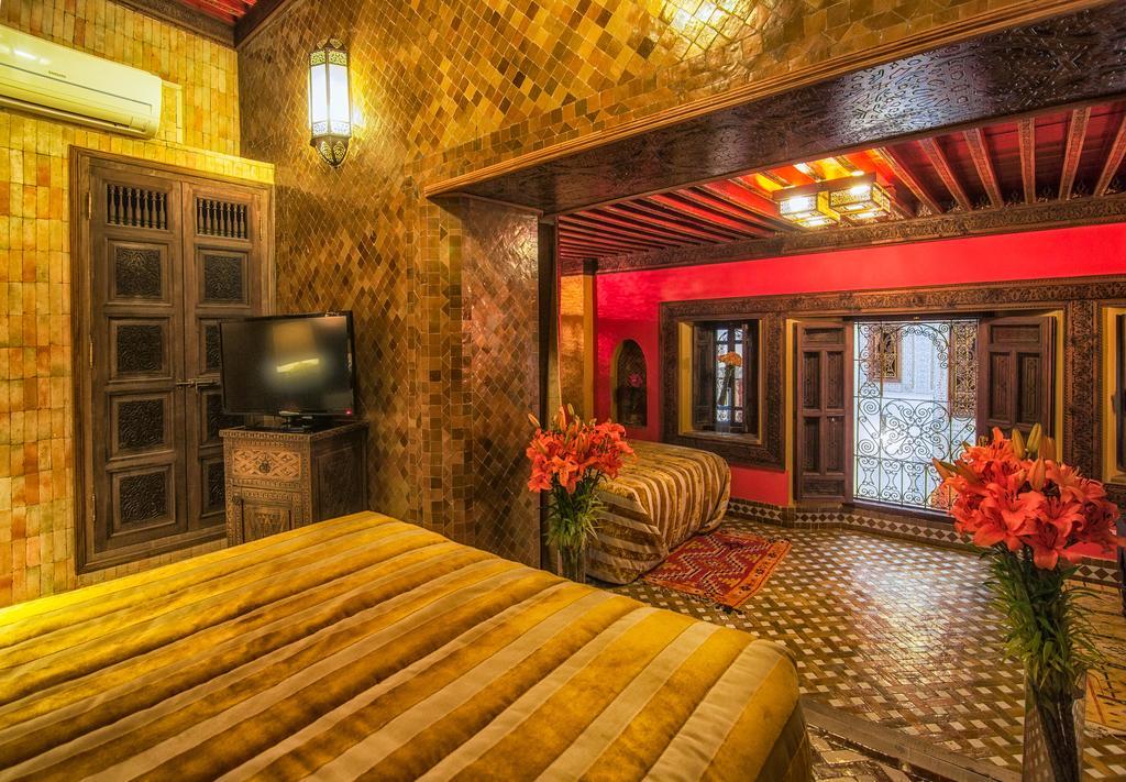 Riad La Maison Verte Fès Rom bilde