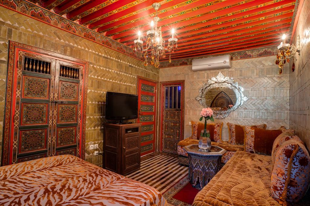 Riad La Maison Verte Fès Rom bilde