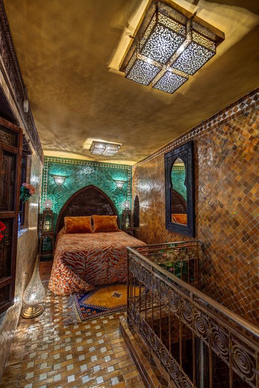 Riad La Maison Verte Fès Rom bilde