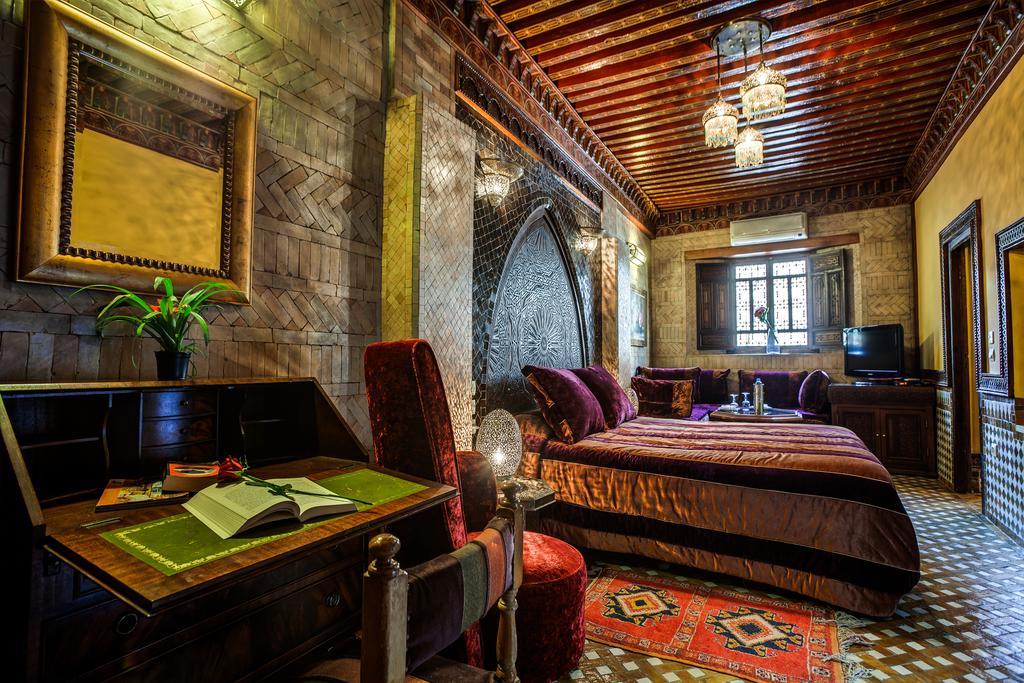 Riad La Maison Verte Fès Rom bilde