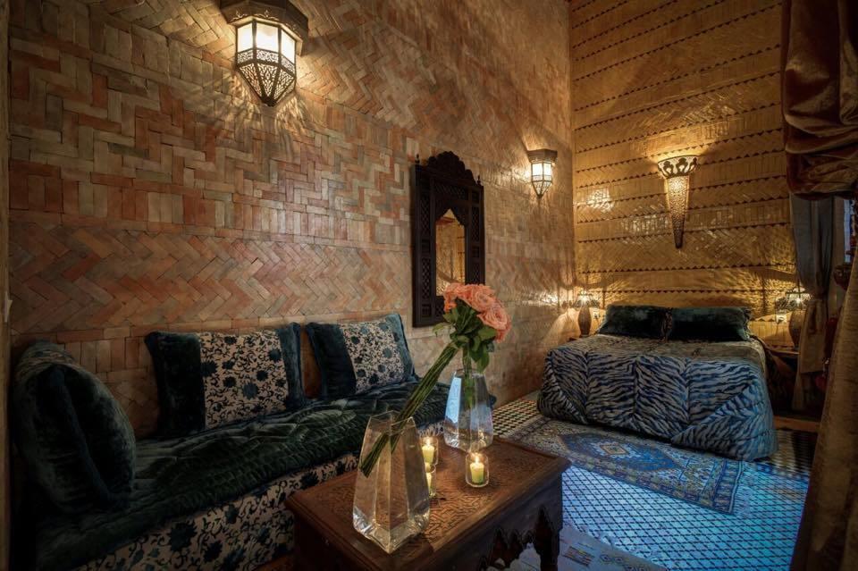 Riad La Maison Verte Fès Rom bilde