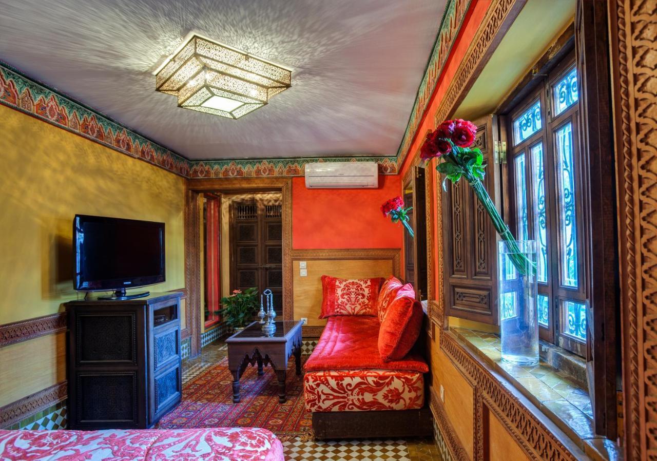 Riad La Maison Verte Fès Rom bilde