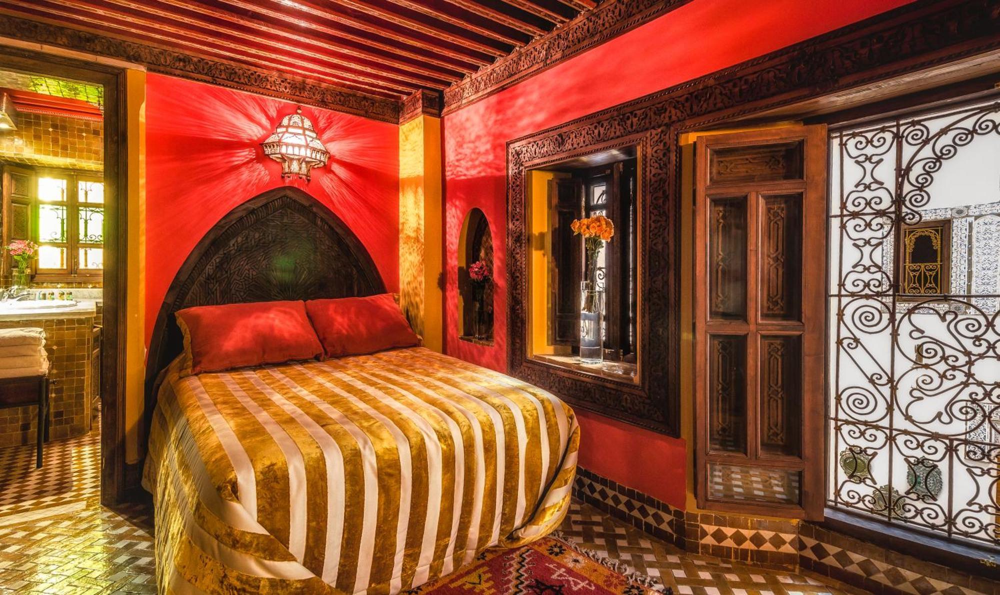 Riad La Maison Verte Fès Rom bilde