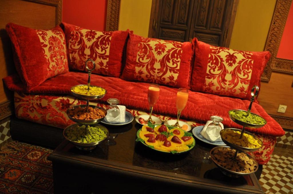 Riad La Maison Verte Fès Rom bilde