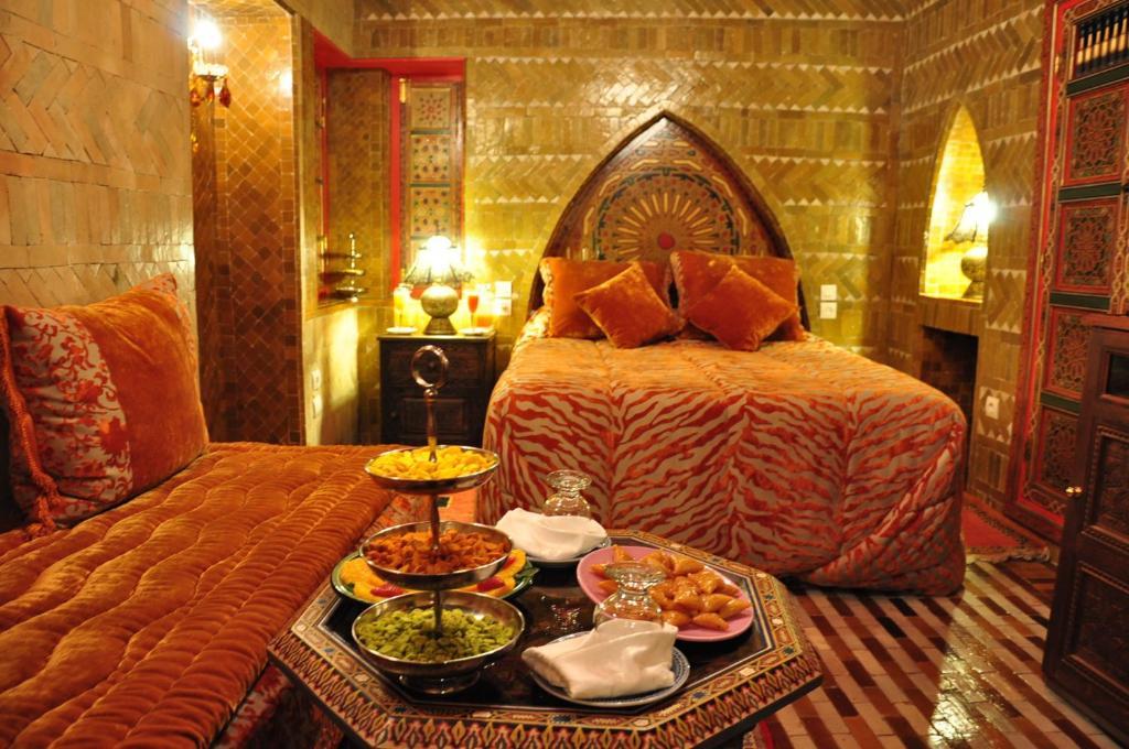 Riad La Maison Verte Fès Rom bilde