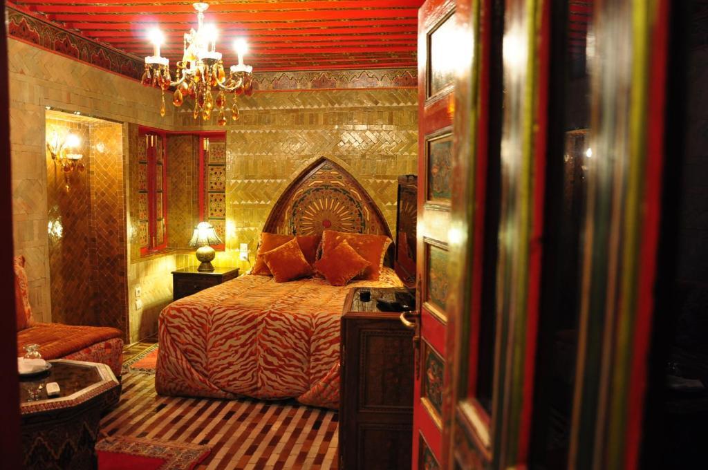 Riad La Maison Verte Fès Rom bilde